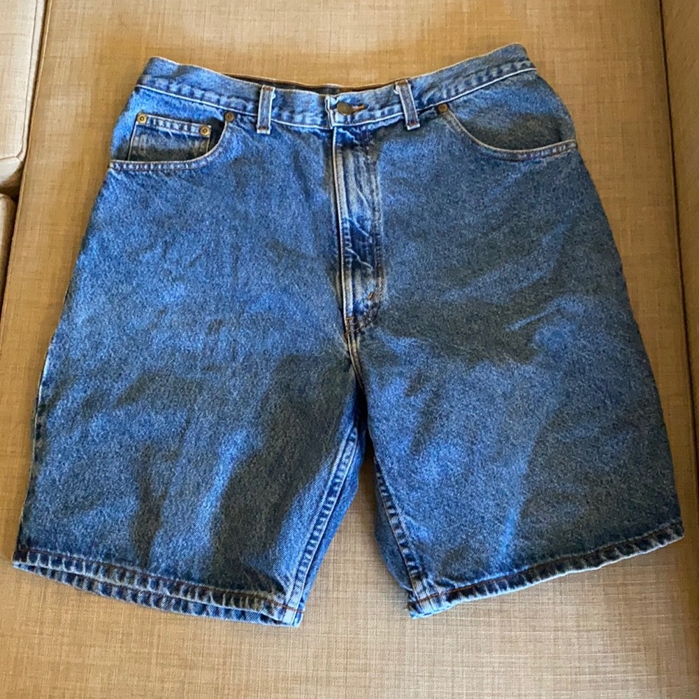Vintage mom denim shorts